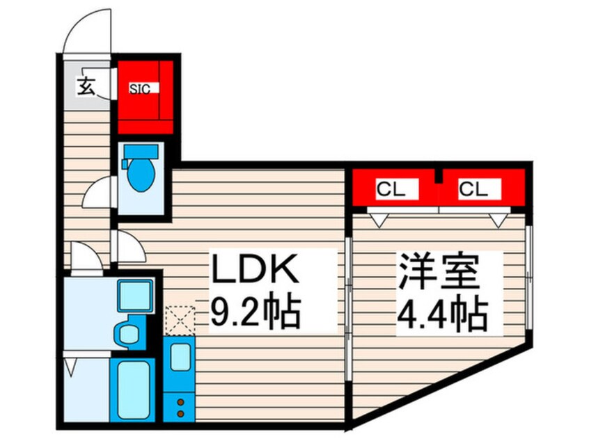 間取図 ＺＥＮ　Ｍａｃｈｉｙａ