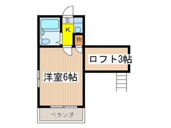 間取図 ベルエア－今川Ａ棟