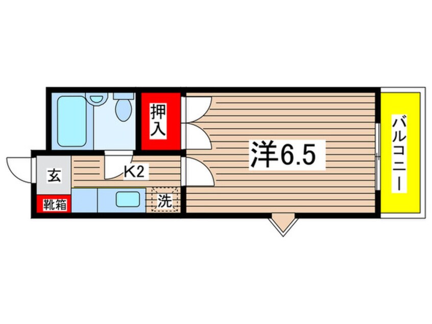 間取図 K・Nビル