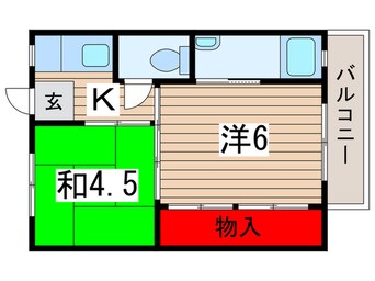 間取図 ビレッジハウス長沼２号棟