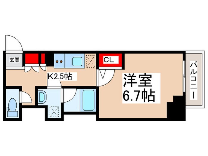 間取り図 GRACIA 　PLACE　ASAKUSABASHI