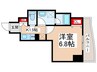 GRACIA 　PLACE　ASAKUSABASHI 1Kの間取り