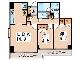 間取図 要町ガーデンハイツ