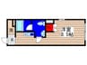 レガリア高野台１ｓｔ 1Rの間取り