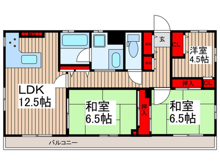 間取り図 モアクレスト