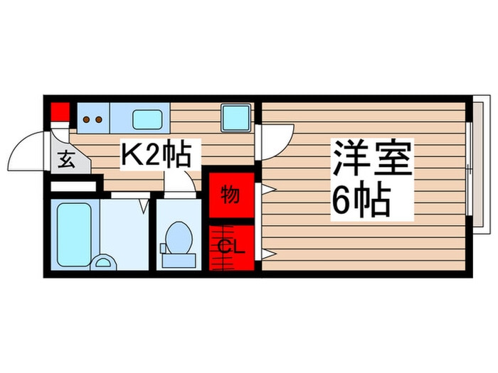 間取り図 ラポール津田沼A