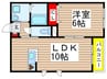 ハウスＭ･Ｙ･Ｋ 1LDKの間取り