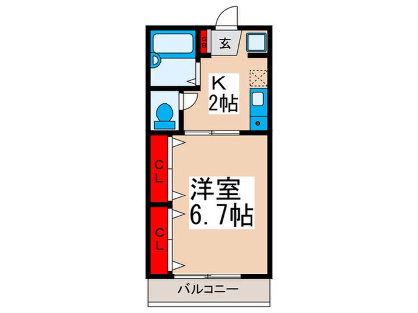 間取図 寺門レジデンス