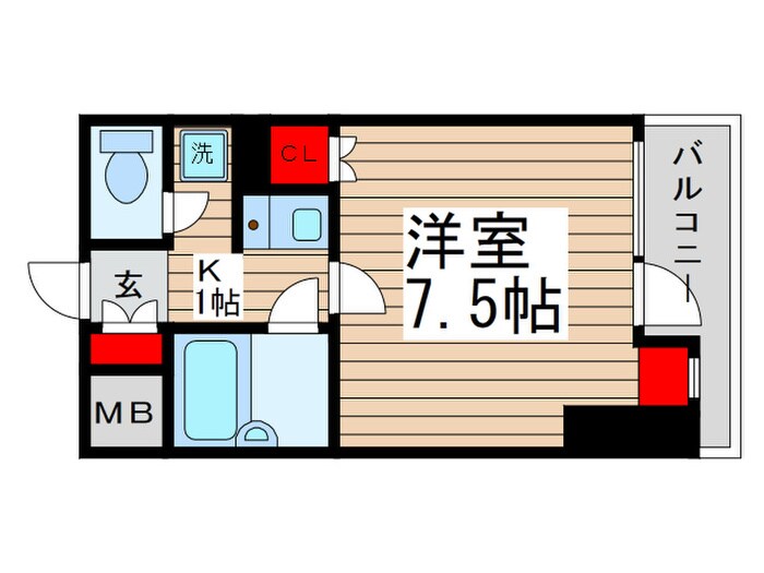 間取り図 アクシス大久保