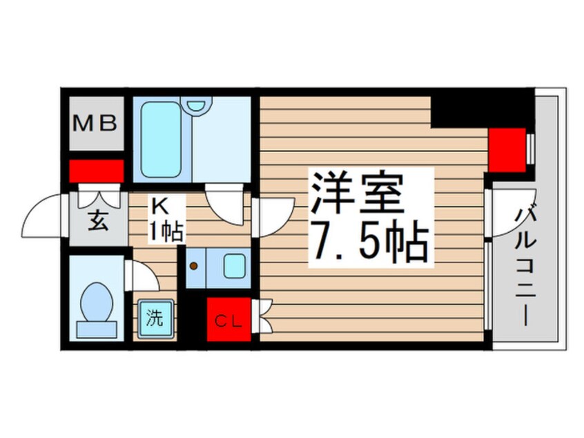 間取図 アクシス大久保