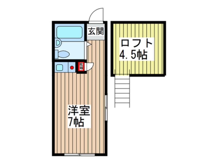 間取図 ドミ－ル栄