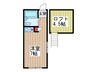 ドミ－ル栄 1Rの間取り