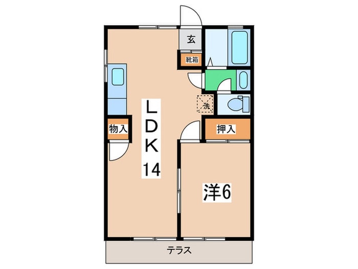 間取り図 リバーサイド四季美