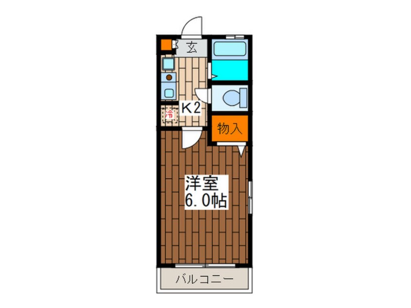 間取図 マイコンフォ－ト諏訪