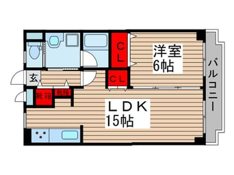 間取図 コ－ポ近代