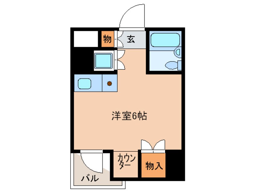 間取図 フジヨシ赤堤コ－ト