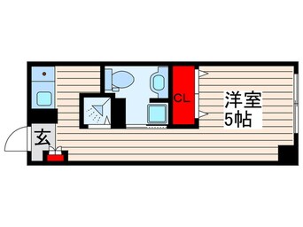 間取図 サンライズ江東(606)