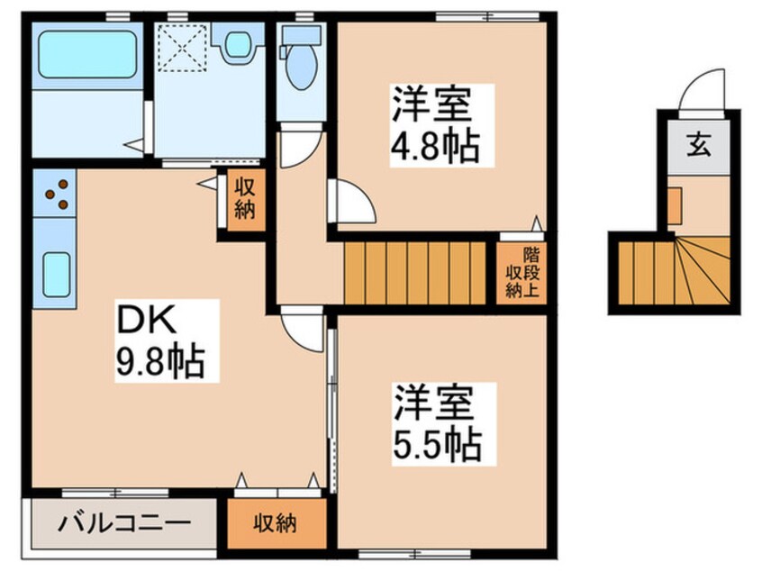 間取図 カトライア