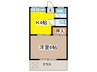 ハイム・メイプル 1Kの間取り