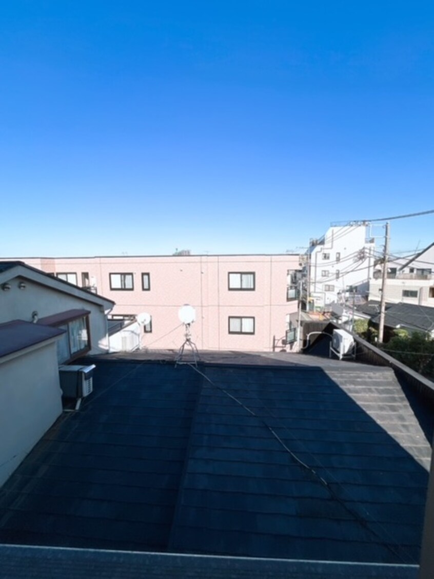 室内からの展望 清水ヶ丘ビル