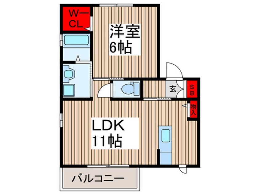 間取図 グローリエ