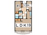 ＳＴＡＧＥ２１　Ａ棟 2LDKの間取り