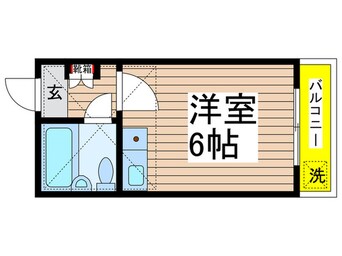 間取図 スカイピア平井B棟