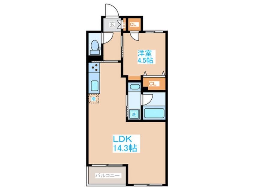 間取図 ガーデンコートアネックス