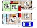 八木ケ谷２丁目戸建の間取図