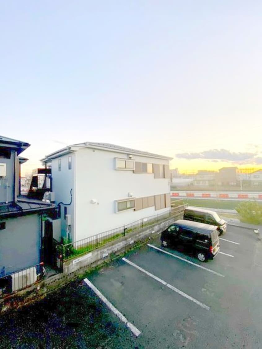 室内からの展望 メゾン中村