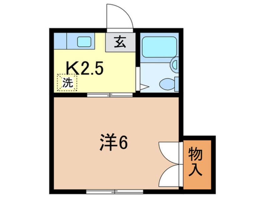 間取図 サキユニティー１
