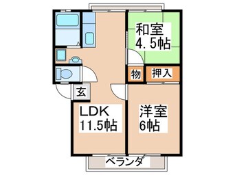 間取図 ノアズ・アーク