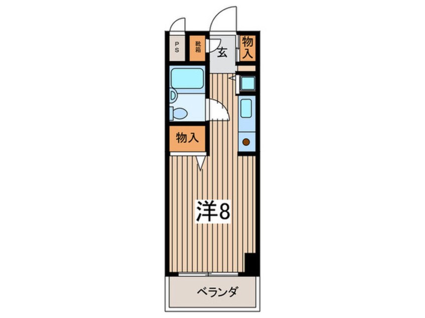 間取図 メゾンラフィット