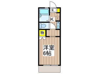 間取図 クレオ弘明寺