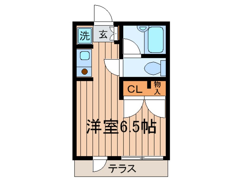 間取図 ニッシンハイツ