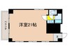 巣鴨第２ＳＹﾏﾝｼｮﾝ（３０１） 1Rの間取り