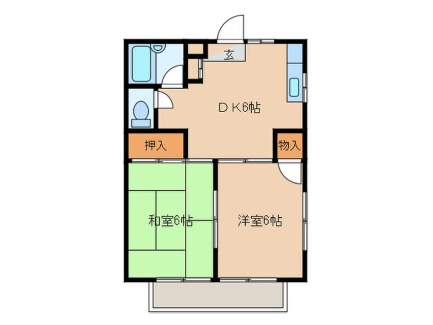 間取図 グランドソレイユ