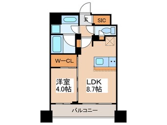 間取図 ｼﾃｨｲﾝﾃﾞｯｸｽ秋葉原（202）