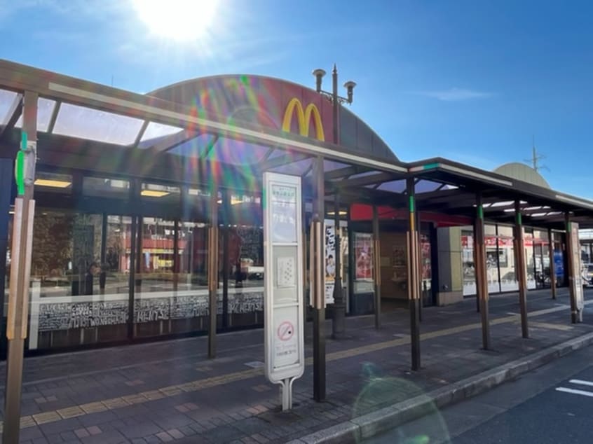 マクドナルド　新狭山駅前店(ファストフード)まで650m 仮）ジーメゾン狭山東三ツ木