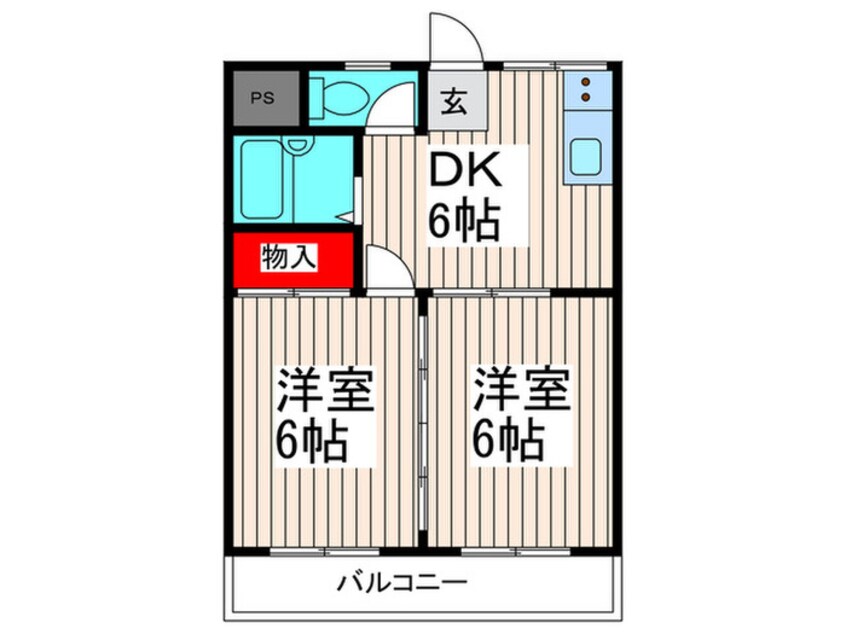 間取図 清ビル