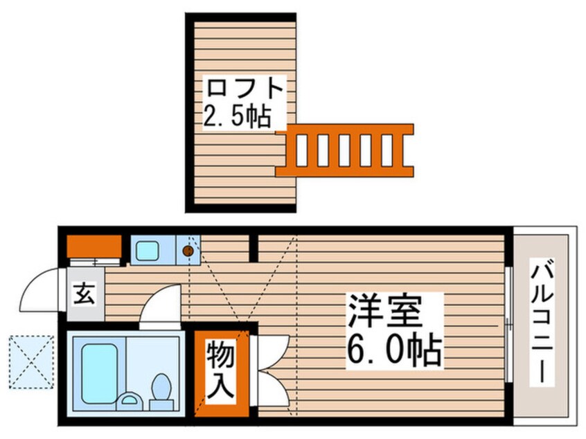 間取図 ハイツトラスティ第３