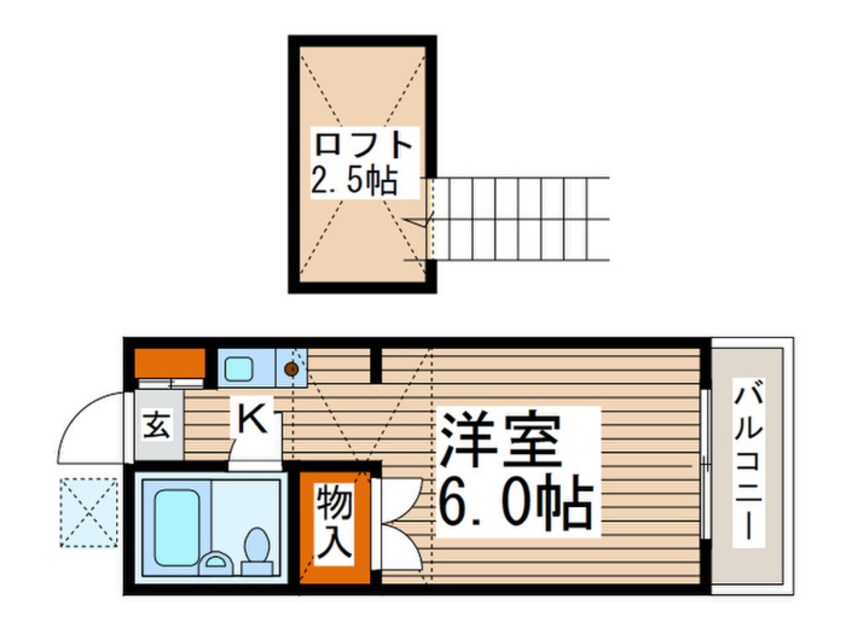 間取図 ハイツトラスティ第３