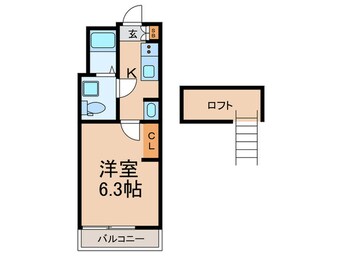 間取図 アメリカンリバティー白鷺