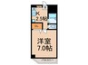 ハイツYMT 1Kの間取り