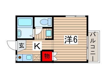 間取図 ノ－ブルハイツ