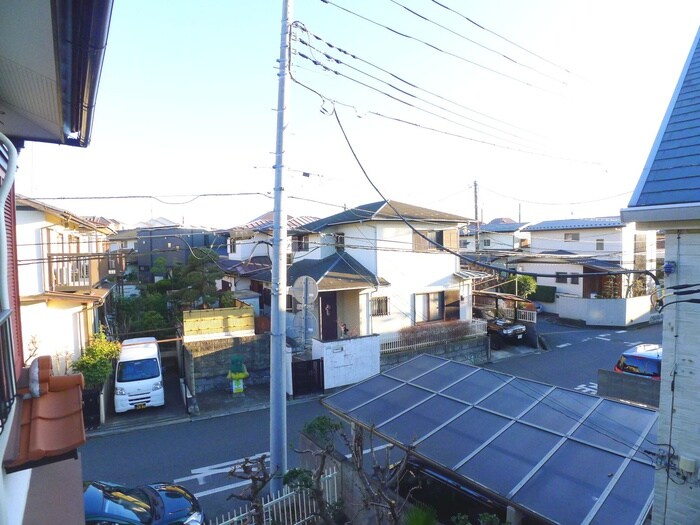 室内からの展望 一戸建貸家