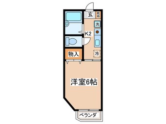 間取図 フェアリ－テｨルⅡ