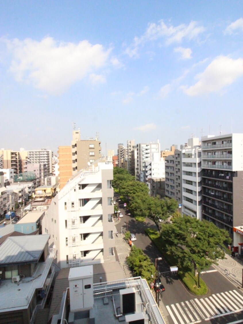 室内からの展望 レジディア神楽坂