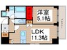 グランドコンシェルジュ浅草橋 1LDKの間取り