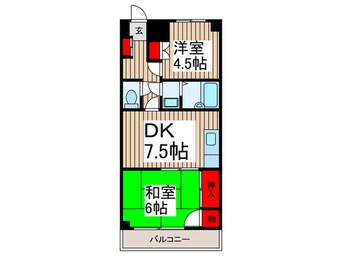 間取図 サンホワイト南浦和